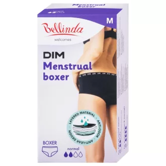 Bellinda Menstruációs fehérnemű Boxer Normal Fekete M