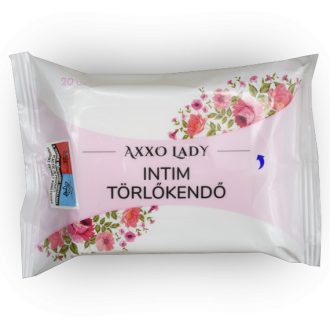Axxo intim törlőkendő 20db-os