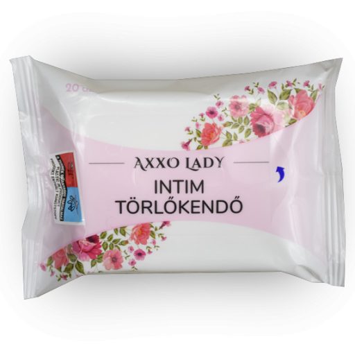 Axxo intim törlőkendő 20db-os