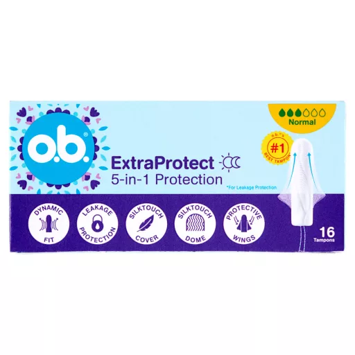 O.B tampon 16db-os Extra Protect 5in1 Protection Normal