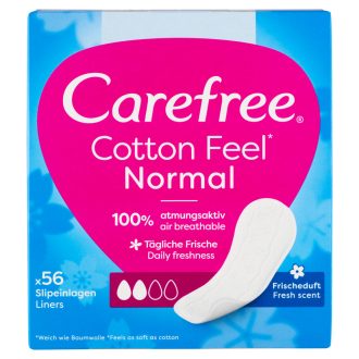 Carefree tisztasági betét 56db Cotton Feel Normal