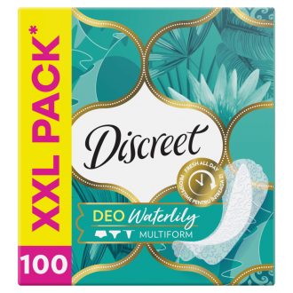   Discreet Légáteresztő Multiform Waterlilly Tisztasági Betétek 5x100