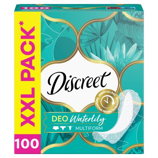 Discreet Légáteresztő Multiform Waterlilly Tisztasági Betétek x100