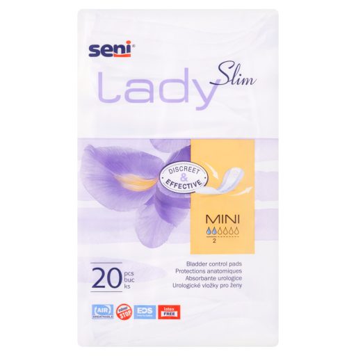 Seni Lady Slim mini anatómiailag formált inkontinencia betét 20 db