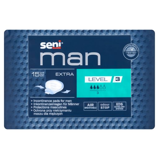 Seni Man Extra inkontinencia betétek férfiak számára 15 db