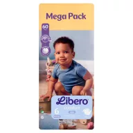   Libero Comfort Mega Pack egyszerhasználatos pelenka, méret: 6, 13-20 kg, 60 db