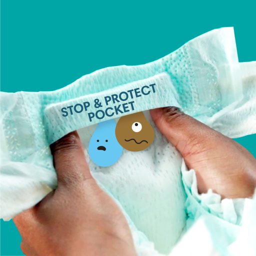 Pampers Active Baby Pelenka, Méret: 4, 132 db Pelenka, 9kg-14kg
