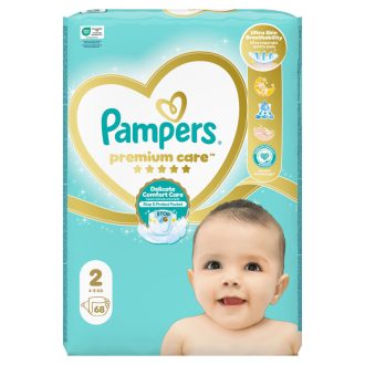 Pampers Premium Care, Méret: 2, 68 Pelenka, 4kg-8kg