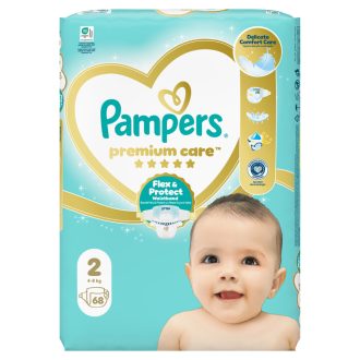 Pampers Premium Care, Méret: 2, 68 Pelenka, 4kg-8kg