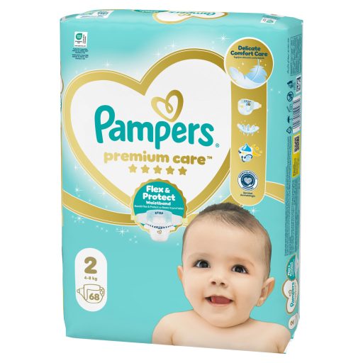 Pampers Premium Care, Méret: 2, 68 Pelenka, 4kg-8kg