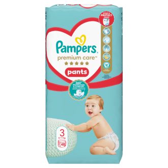   Pampers Premium Care Bugyipelenka, Méret: 3, 48 db, 6kg-11kg
