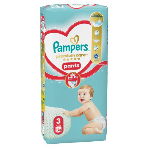 Pampers Premium Care Bugyipelenka, Méret: 3, 48 db, 6kg-11kg