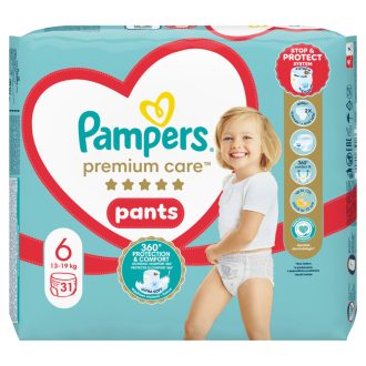  Pampers Premium Care Bugyipelenka, Méret: 6, 31 db, 13kg-19kg