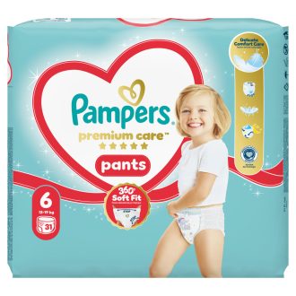   Pampers Premium Care Bugyipelenka, Méret: 6, 31 db, 13kg-19kg