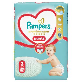   Pampers Premium Care Bugyipelenka, Méret: 3, 70 db, 6kg-11kg