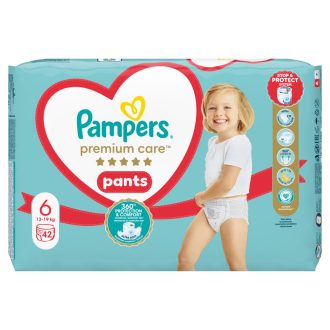   Pampers Premium Care Bugyipelenka, Méret: 6, 42 db, 13kg-19kg