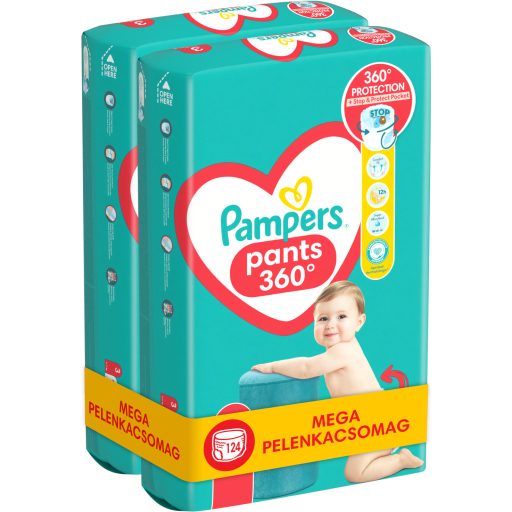 Pampers pelenka csomag JumboPack S3 2x62db