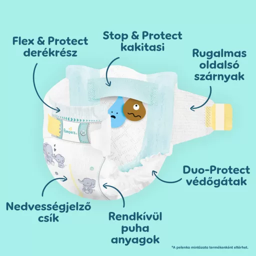 Pampers Premium Care Pelenka, Méret: 5, 88 db, 11kg-16kg