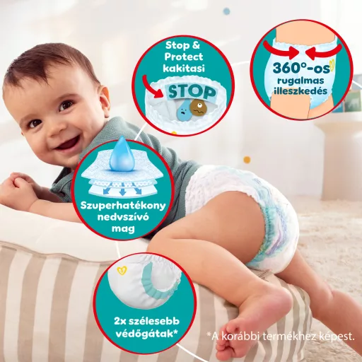 Pampers nadrágpelenka MegaBox S3 128db