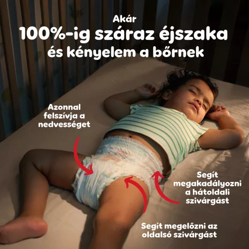 Pampers Active Baby Bugyipelenka, Méret: 5, 96 db Pelenka, 11kg-17kg