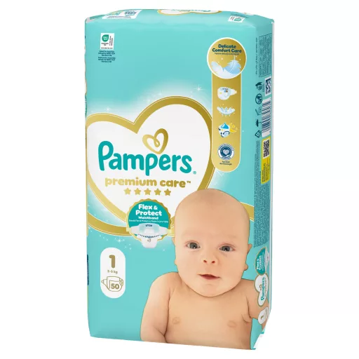 Pampers pelenka Premium Care S1 50db