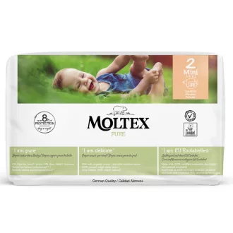Moltex Pure nadrágpelenka 2 (3–6 kg) 38 db