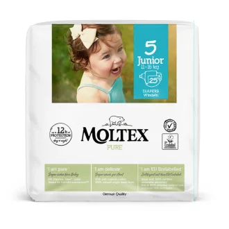 Moltex Pure nadrágpelenka 5 (11–16 kg) 25 db