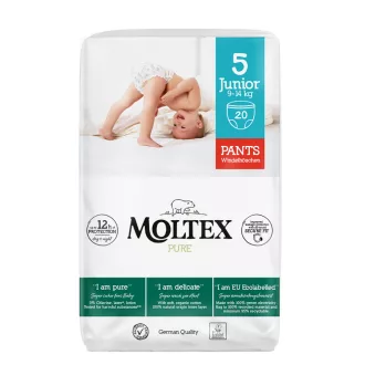 Moltex Öko bugyipelenka Pure&Nature S5 9-14 kg 20db junior