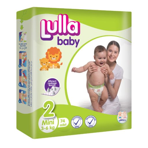 Lulla Baby nadrágpelenka S2 74db 3-6 kg mini