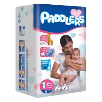 Paddlers Baby pelenka S1 11db 2-5 kg new born
