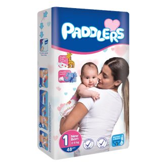 Paddlers Baby pelenka S1 48db 2-5 kg new born