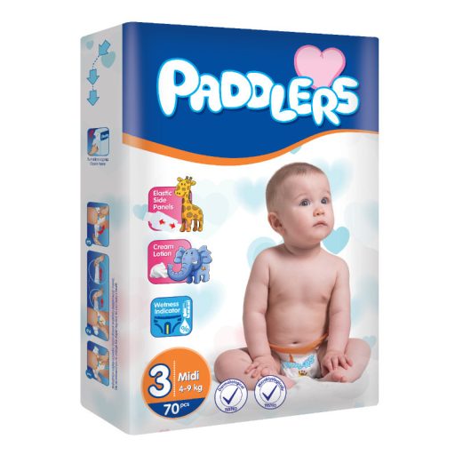 Paddlers Baby pelenka S3 70db 4-9 kg midi