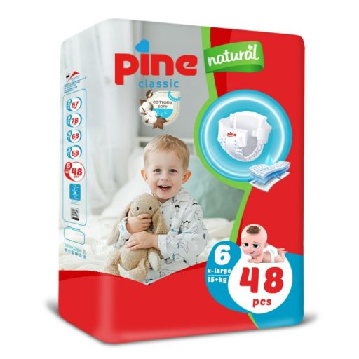 Pine Classic Jumbo pelenka S6 48db 15+ kg extra large