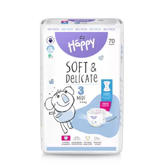 Bella Baby Happy pelenka 70db Midi