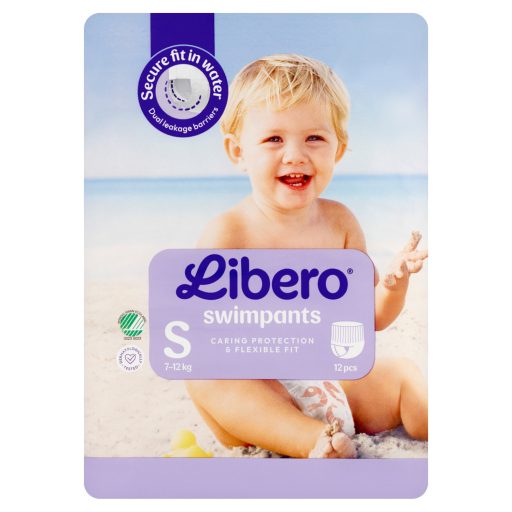 Libero Swimpants egyszerhasználatos úszópelenka méret: S, 7-12 kg 12 db