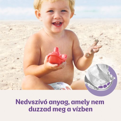 Libero Swimpants egyszerhasználatos úszópelenka méret M, 10-16 kg 12 db