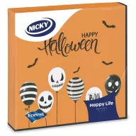    Nicky halloween szalvéta 3 rétegű 20db - Vidám Halloween Lufik