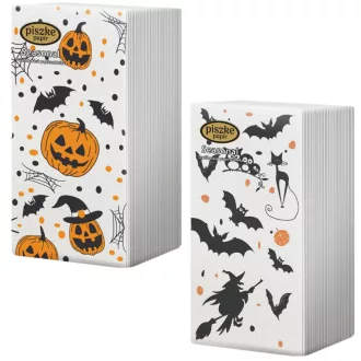   Piszke szalvéta 25db-os 2 rétegű Seasonal Halloween többféle
