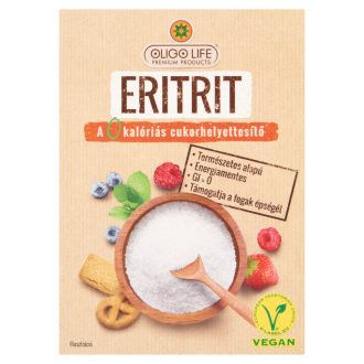   Oligo Life étkezési célra használható eritrit alapú édesítőszer 275 g