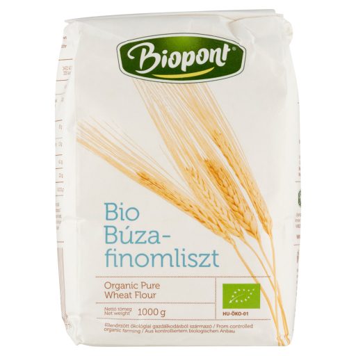 Biopont bio búzafinomliszt BL-55 1000 g