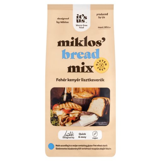 It's us miklos lisztkeverék 1000g fehérkenyér gluténmentes