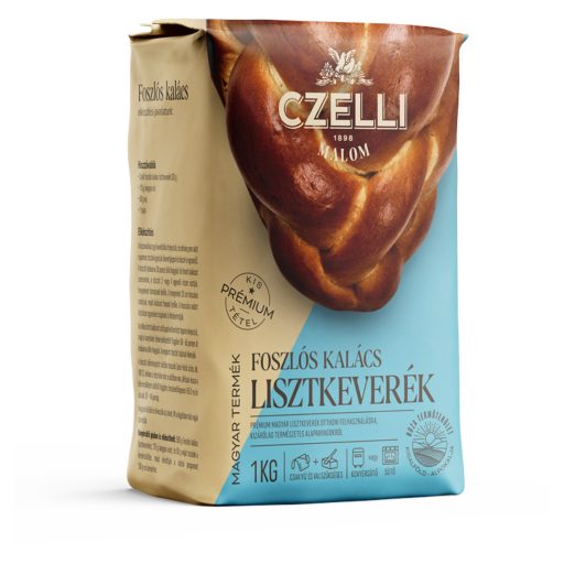 Celldömölki Malom lisztkeverék 1kg Foszlós kalács - Czelli