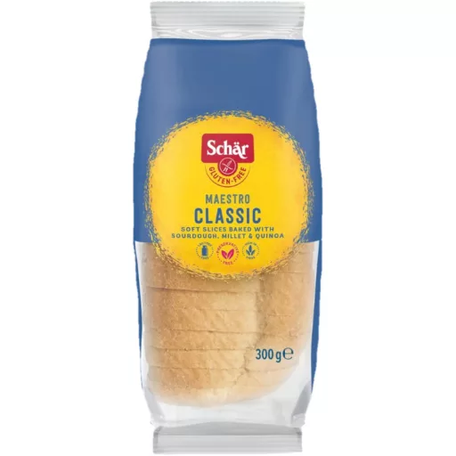 Schär Classic szeletelt fehérkenyér 300 g