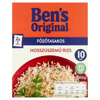 Ben's Original főzőtasakos hosszúszemű rizs 250 g