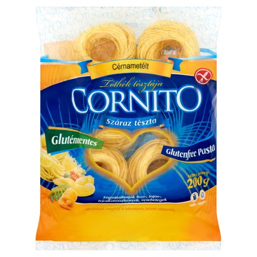 Cornito cérnametélt gluténmentes száraztészta 200 g
