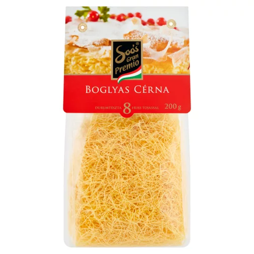Soós Gran Premio boglyas cérna 8 tojásos durumtészta 200 g