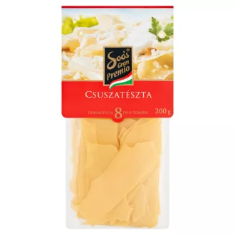 Soós Gran Premio 8 tojásos durum csuszatészta 200 g
