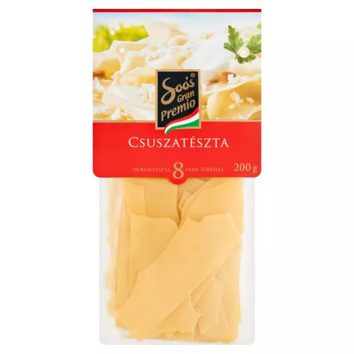 Soós Gran Premio 8 tojásos durum csuszatészta 200 g