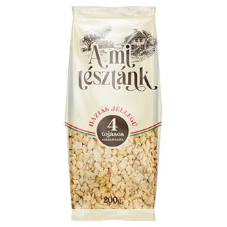   A mi tésztánk száraztészta 200g házi tarhonya 4 tojásos