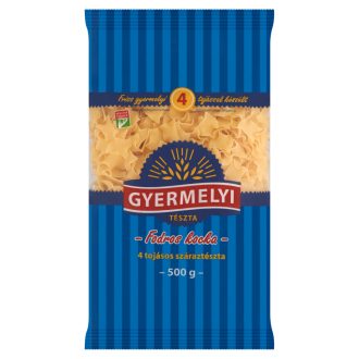 Gyermelyi fodros kocka 4 tojásos száraztészta 500 g